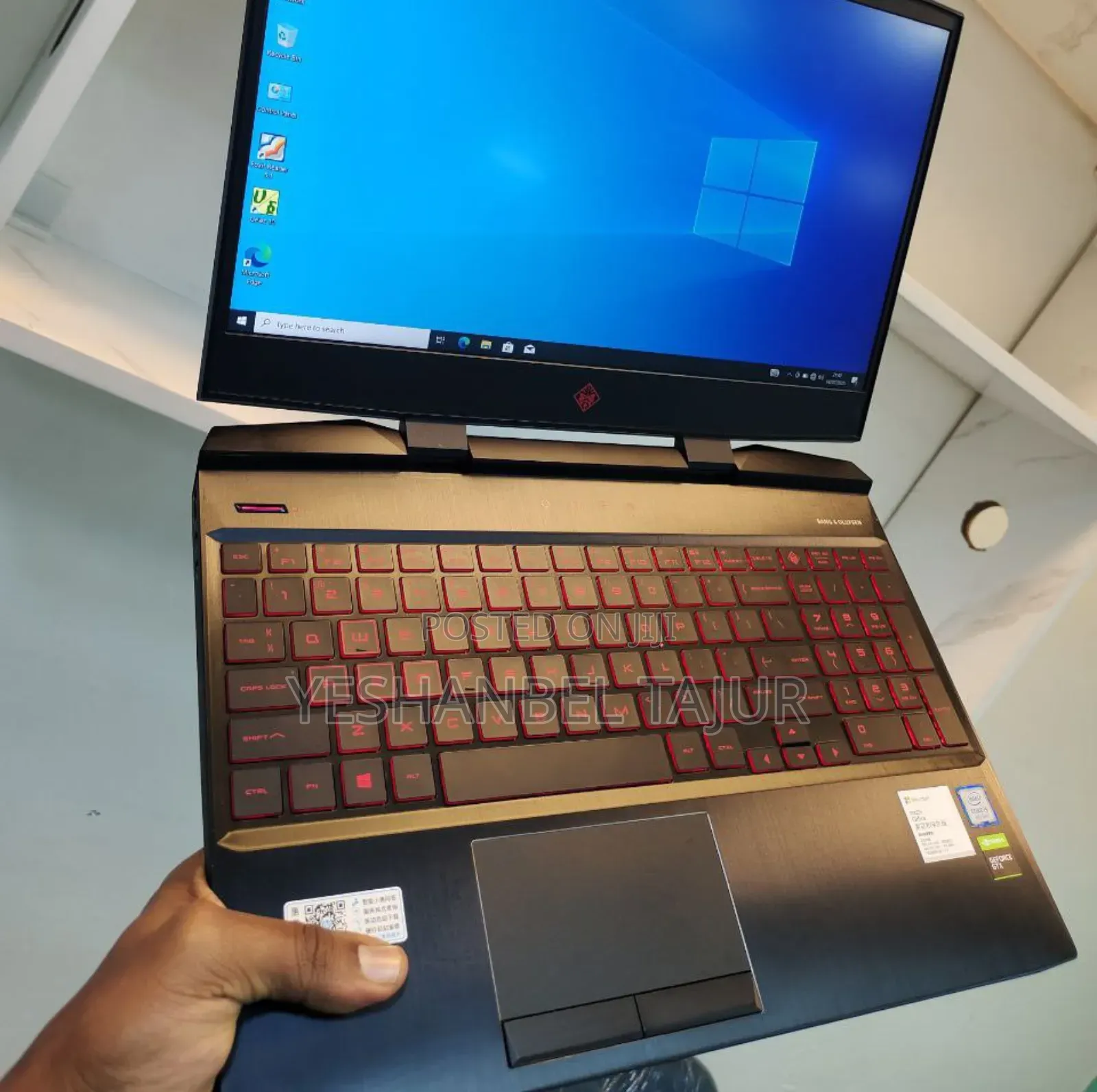 New Laptop HP Omen 15-Ce0xx 16GB Intel Core I5 SSD 512GB