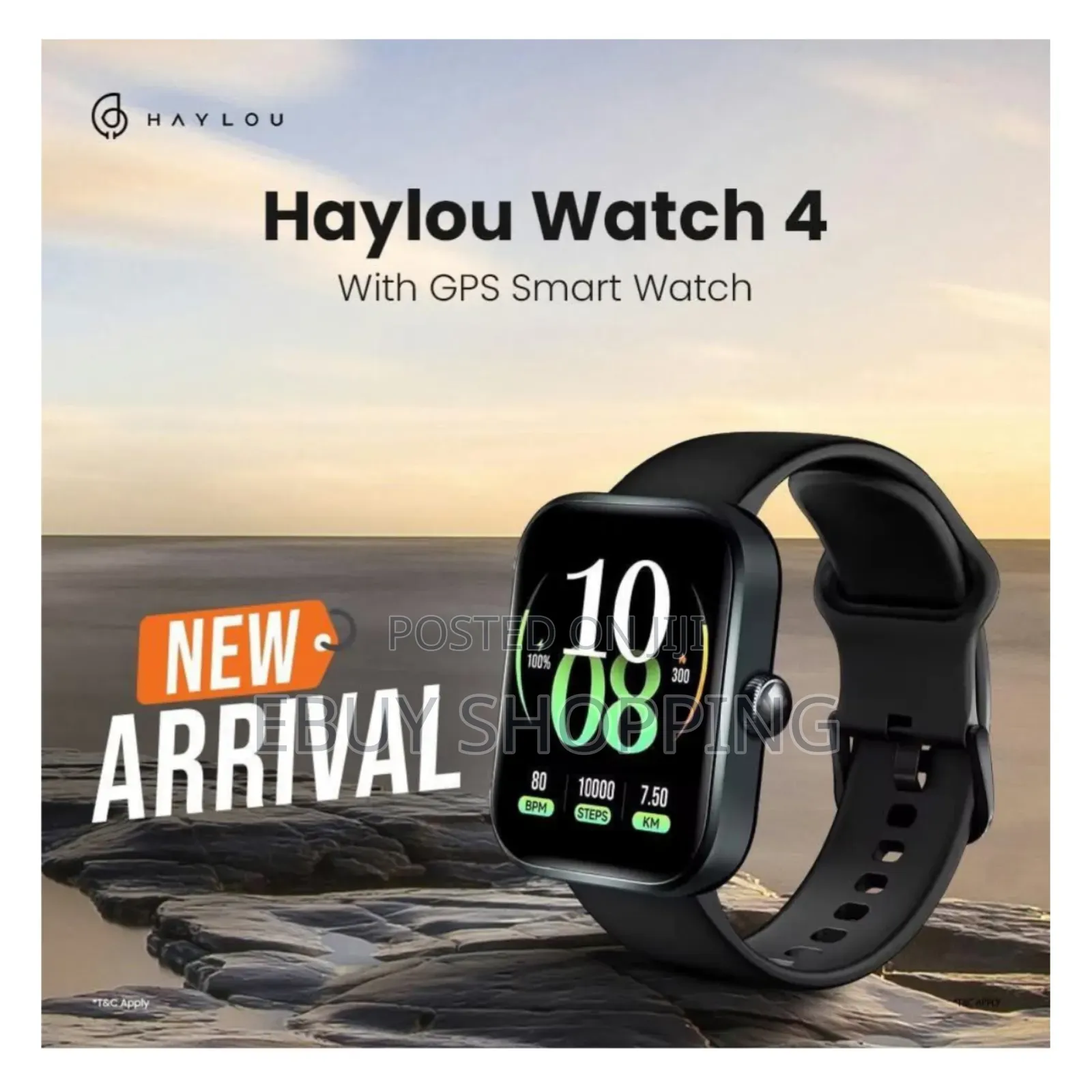 Haylou Watch 4: Big Screen, Big Features, Long-Lasting Battery