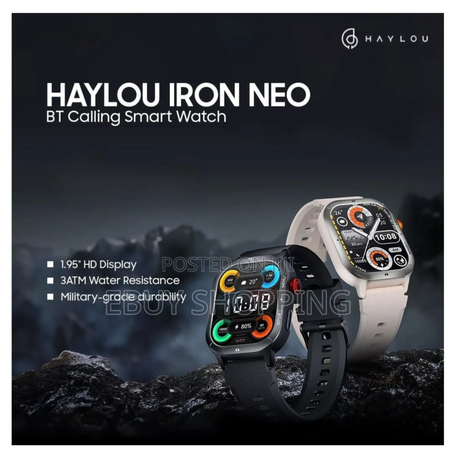 The Ultimate Smartwatch for an Active Lifestyle - Haylou Iron Neo