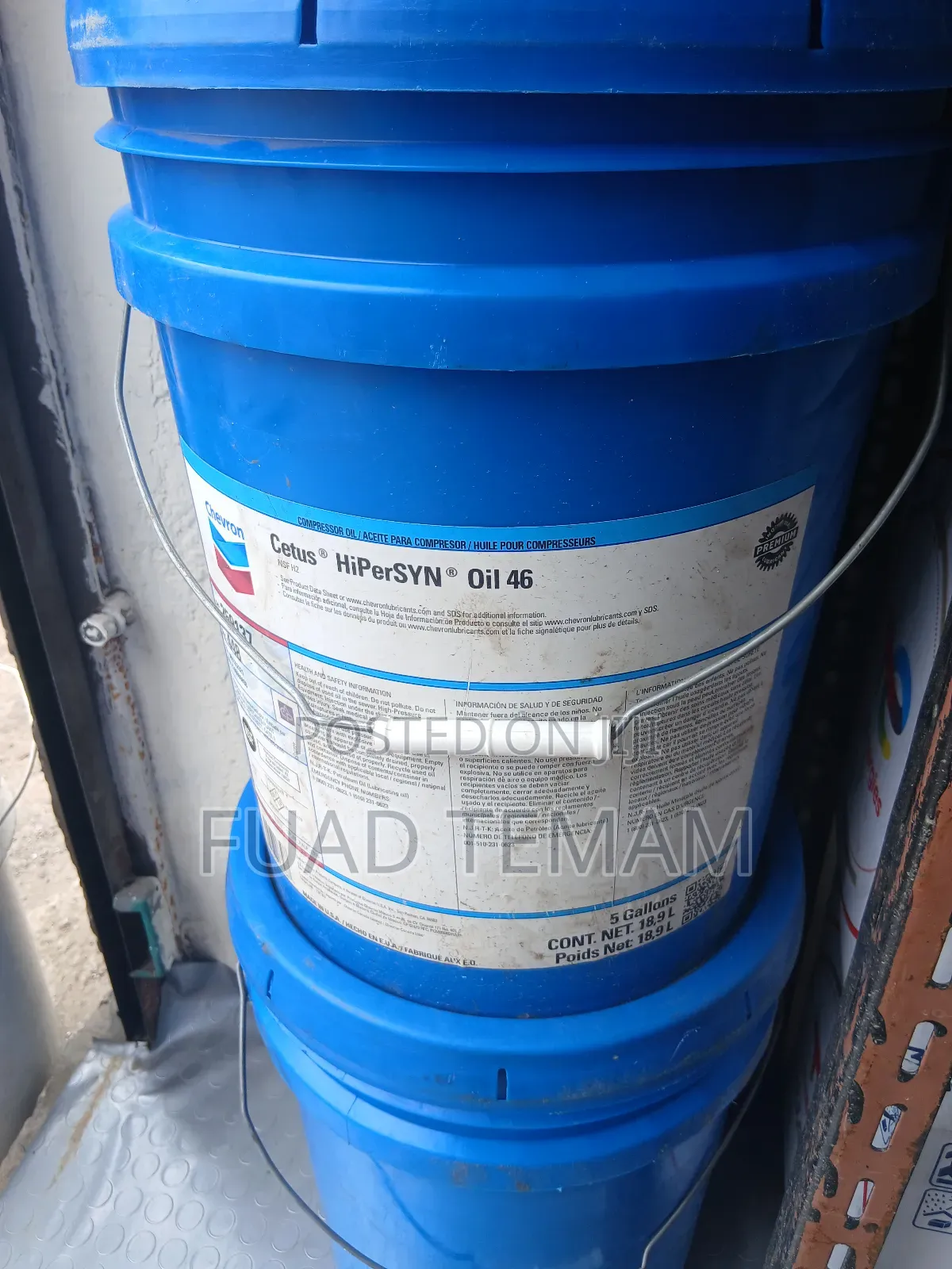 Chevron Compressor Oil 46