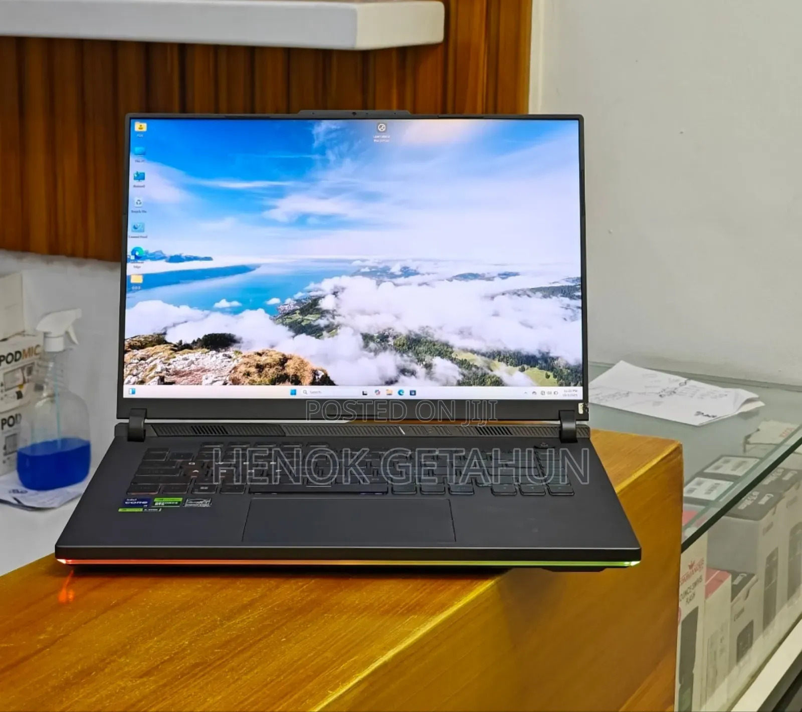 New Laptop Asus ROG Strix G16 G614 16GB Intel Core I9 SSD 1T