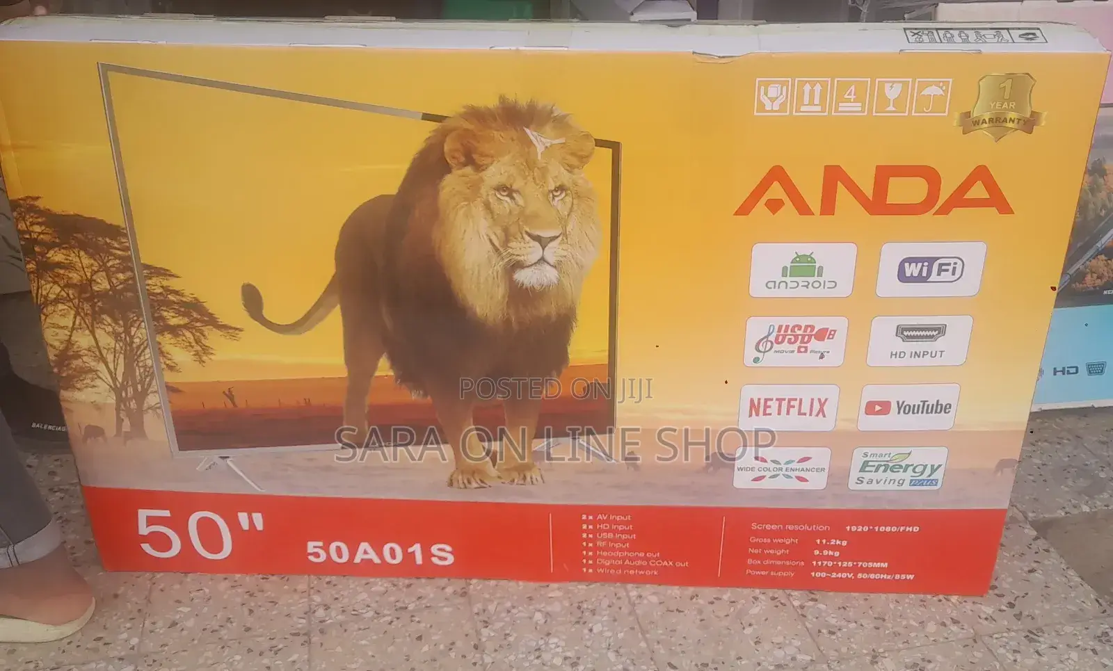 Anda 50" New 2025 Tv