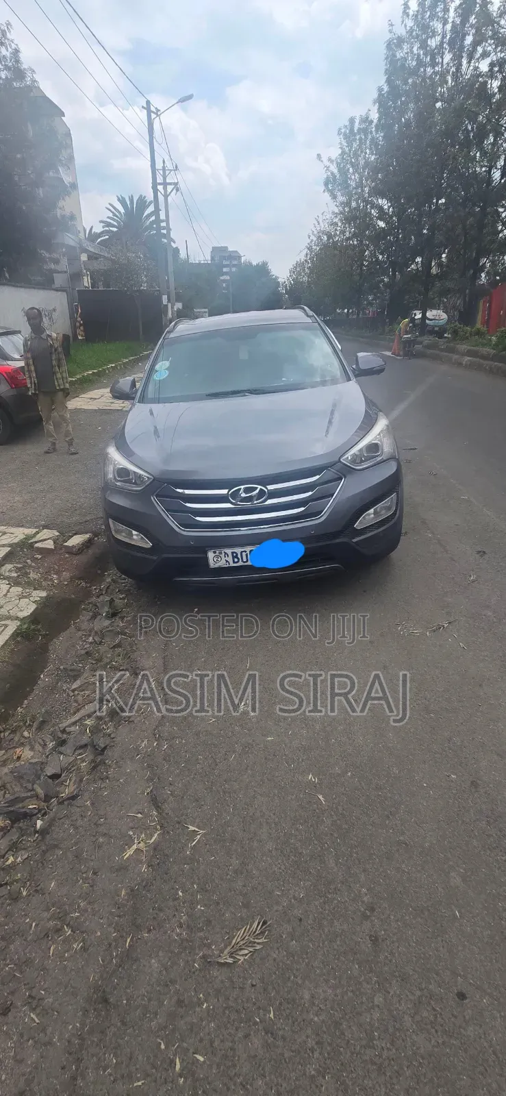 Hyundai Santa Fe GLS 4dr SUV (3.3L 6cyl 6A) 2015 Gray