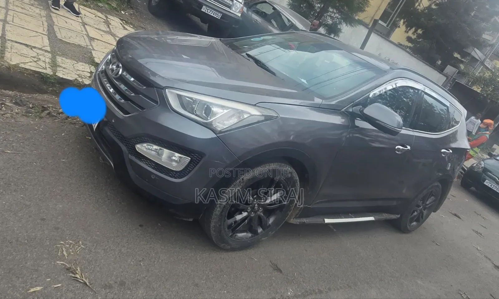 Hyundai Santa Fe GLS 4dr SUV (3.3L 6cyl 6A) 2015 Gray