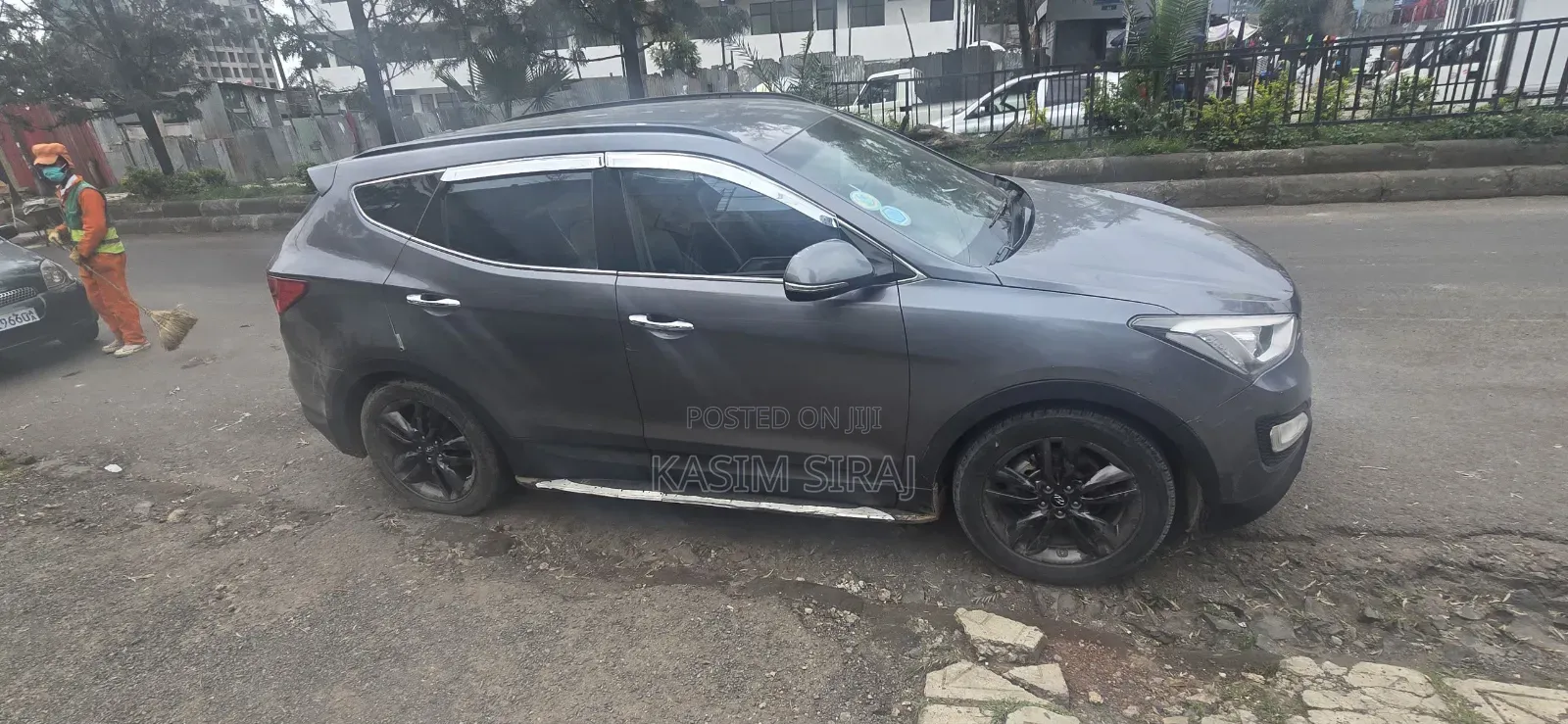 Hyundai Santa Fe GLS 4dr SUV (3.3L 6cyl 6A) 2015 Gray