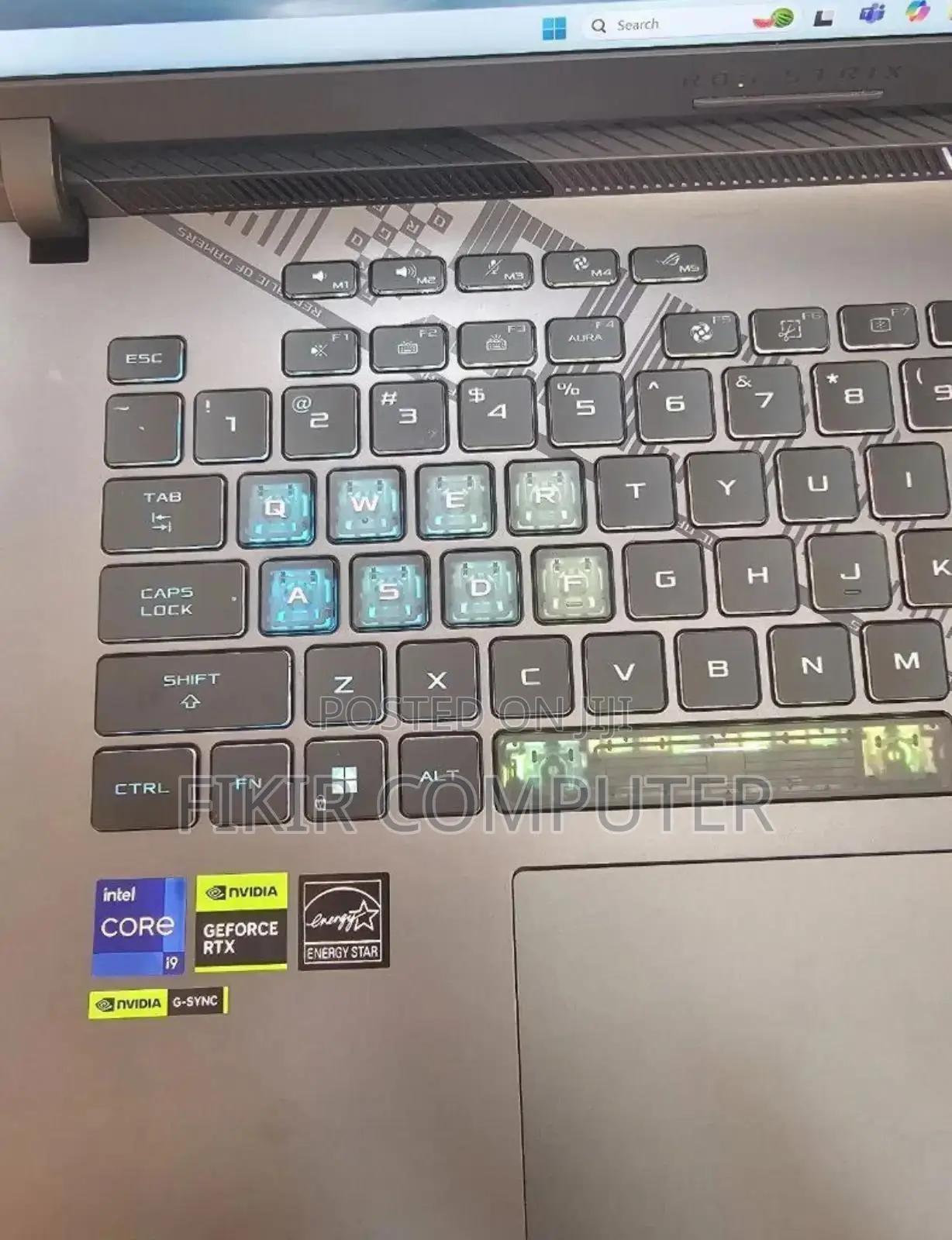 New Laptop Asus ROG Strix G16 G614 16GB Intel Core I9 SSD 1T