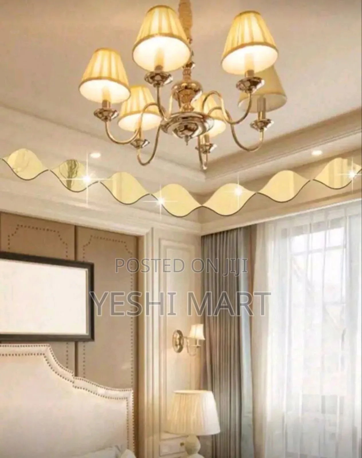 Reflective Acrylic Water Drop Shaped Mirror Stickers, Self-Designed 3d