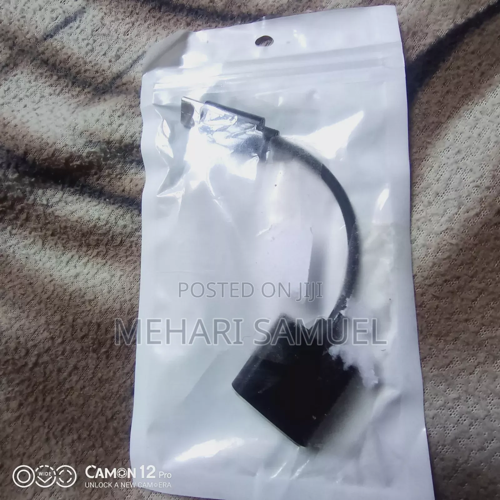 Usb-C to 3.5mm Headphone Jack Charge Dongle