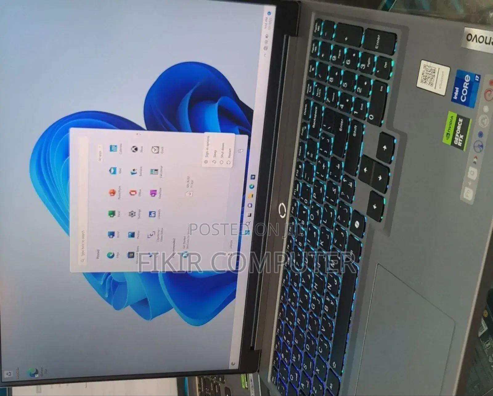 New Laptop Lenovo Legion 5 16GB Intel Core I7 SSD 1T