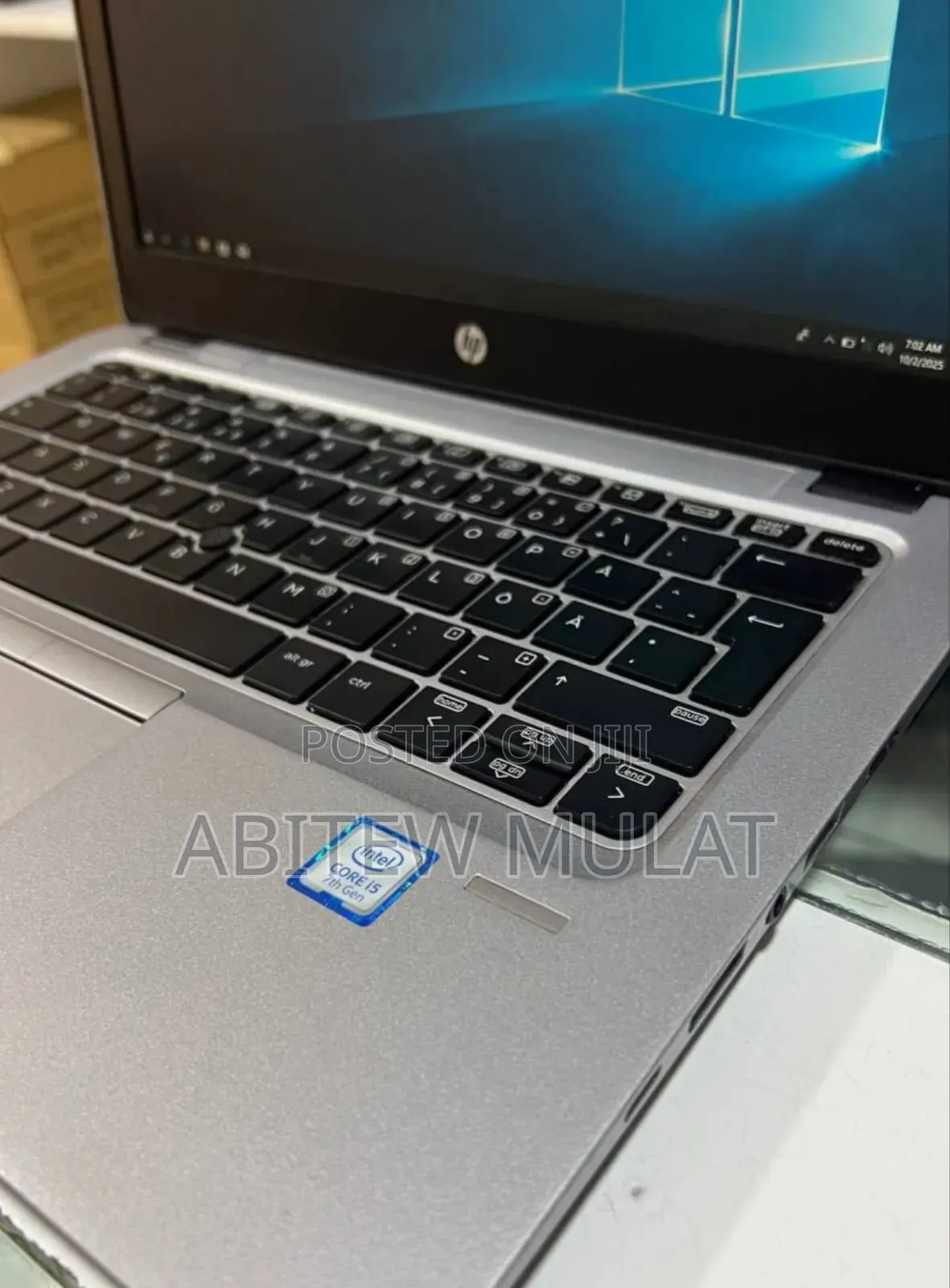 New Laptop HP EliteBook 820 G4 8GB Intel Core I5 SSD 512GB