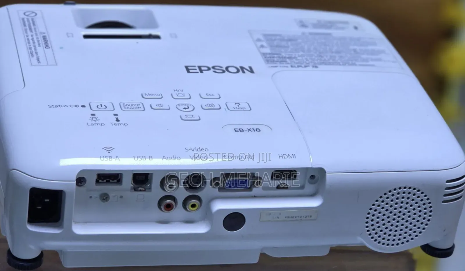 Epson Projector Model Name: Eb-X18 With Bag Hardware Interface: