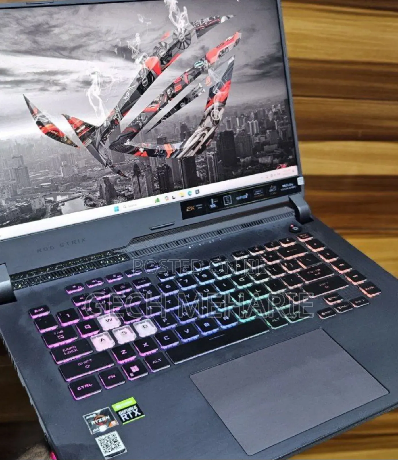 New Laptop Asus ROG Strix G16 G614 16GB Intel Core I7 SSD 1T