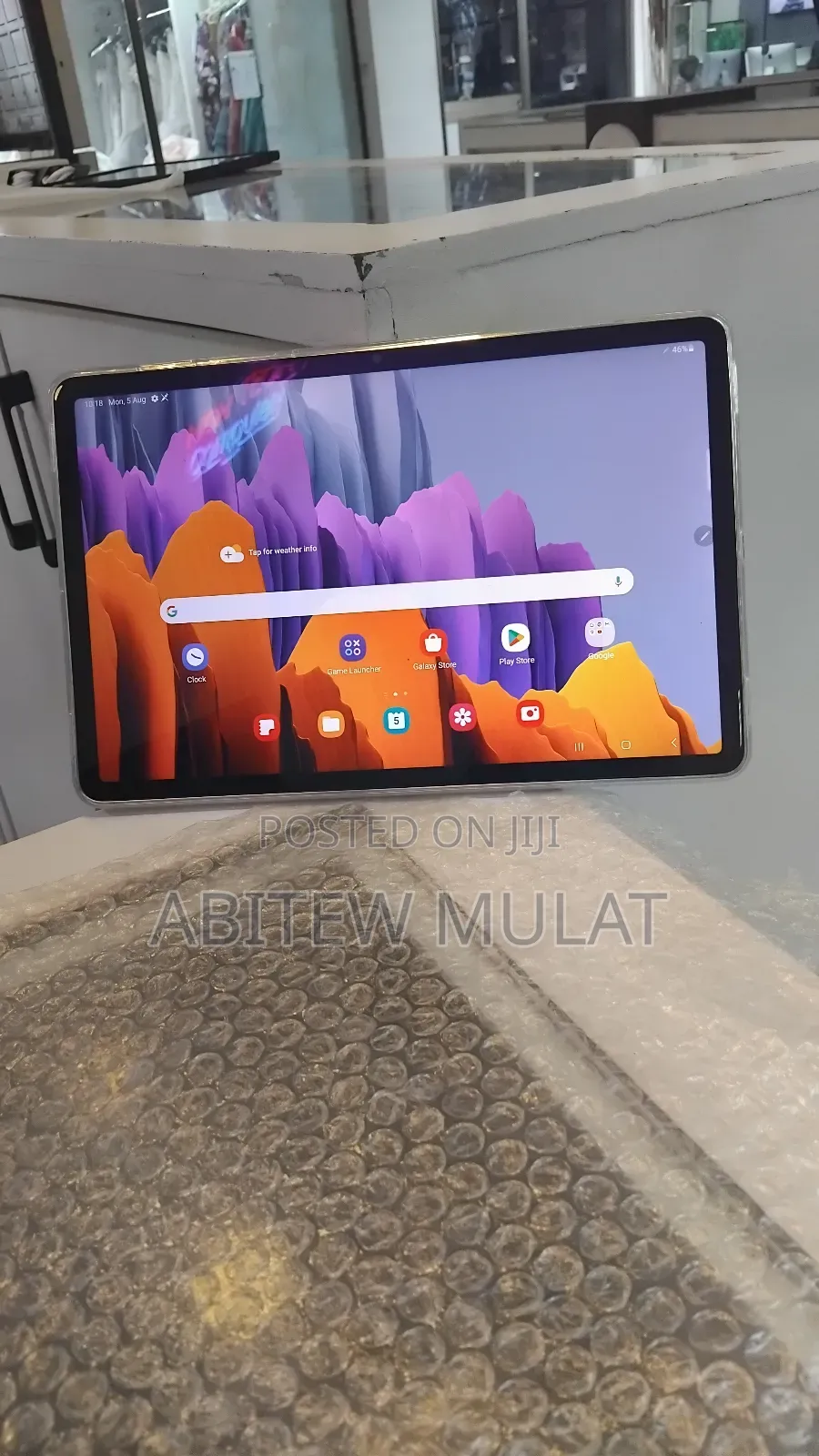 New Samsung Galaxy Tab S7 128 GB Silver