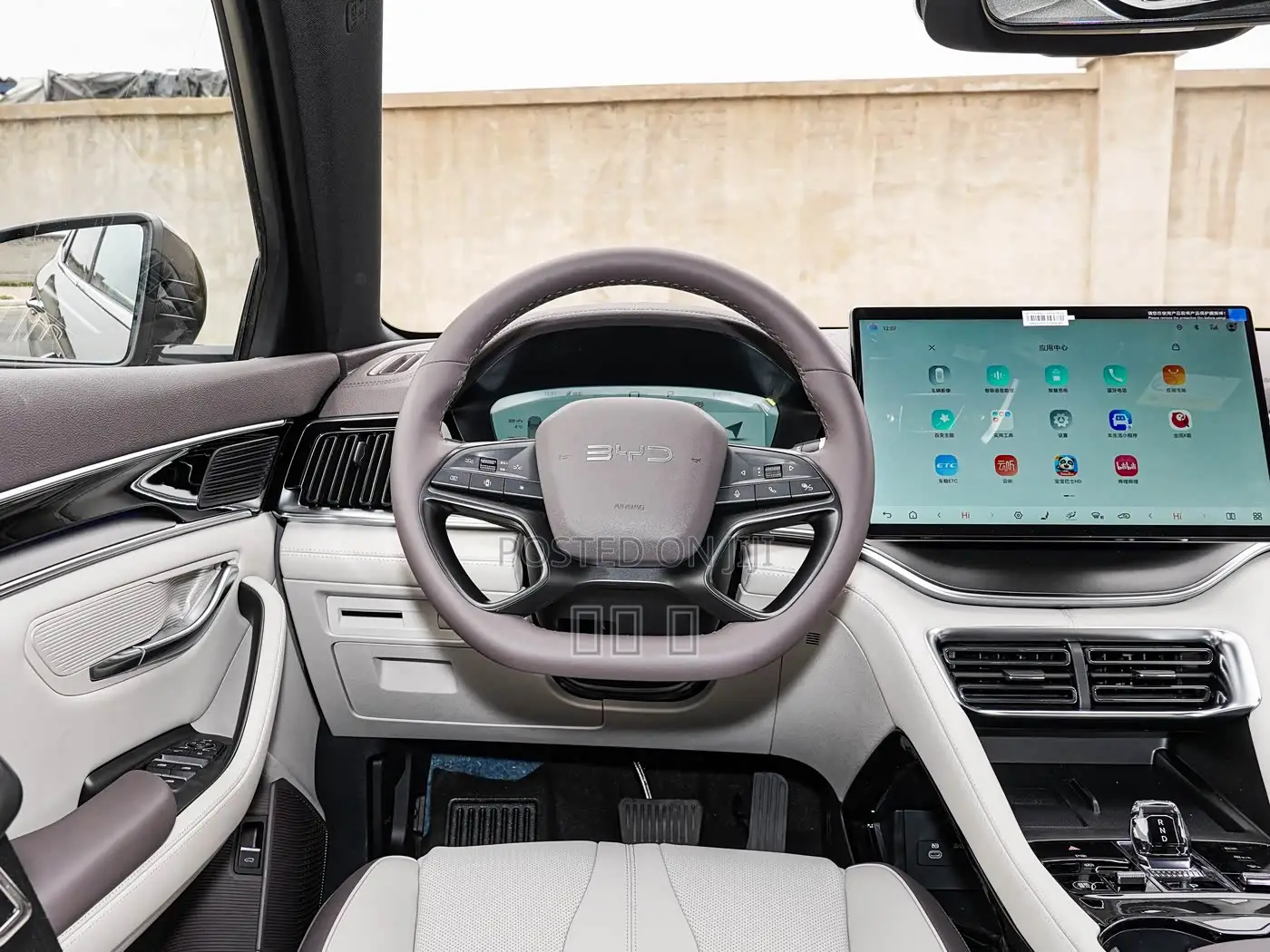 New BYD Song Plus 2025 Gray