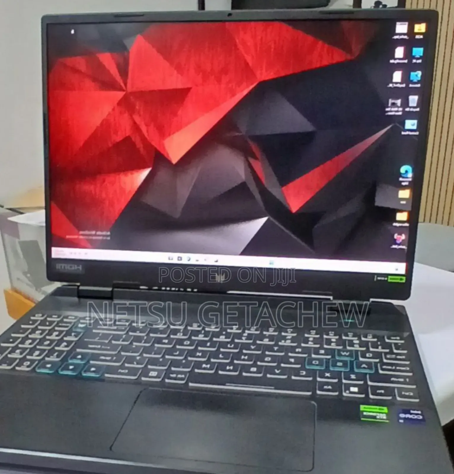 New Laptop Acer Predator Helios Neo 16 16GB Intel Core I9 SSD 1T