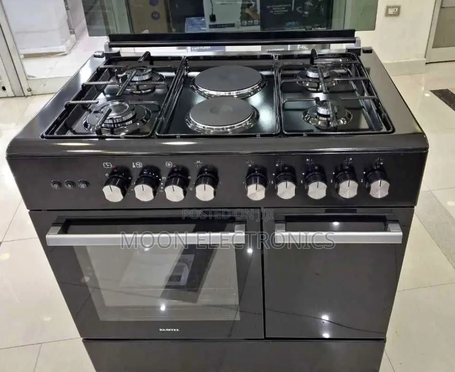  Kumtel 60×90 Standing Oven – 4 Gas + 2 Electric! 