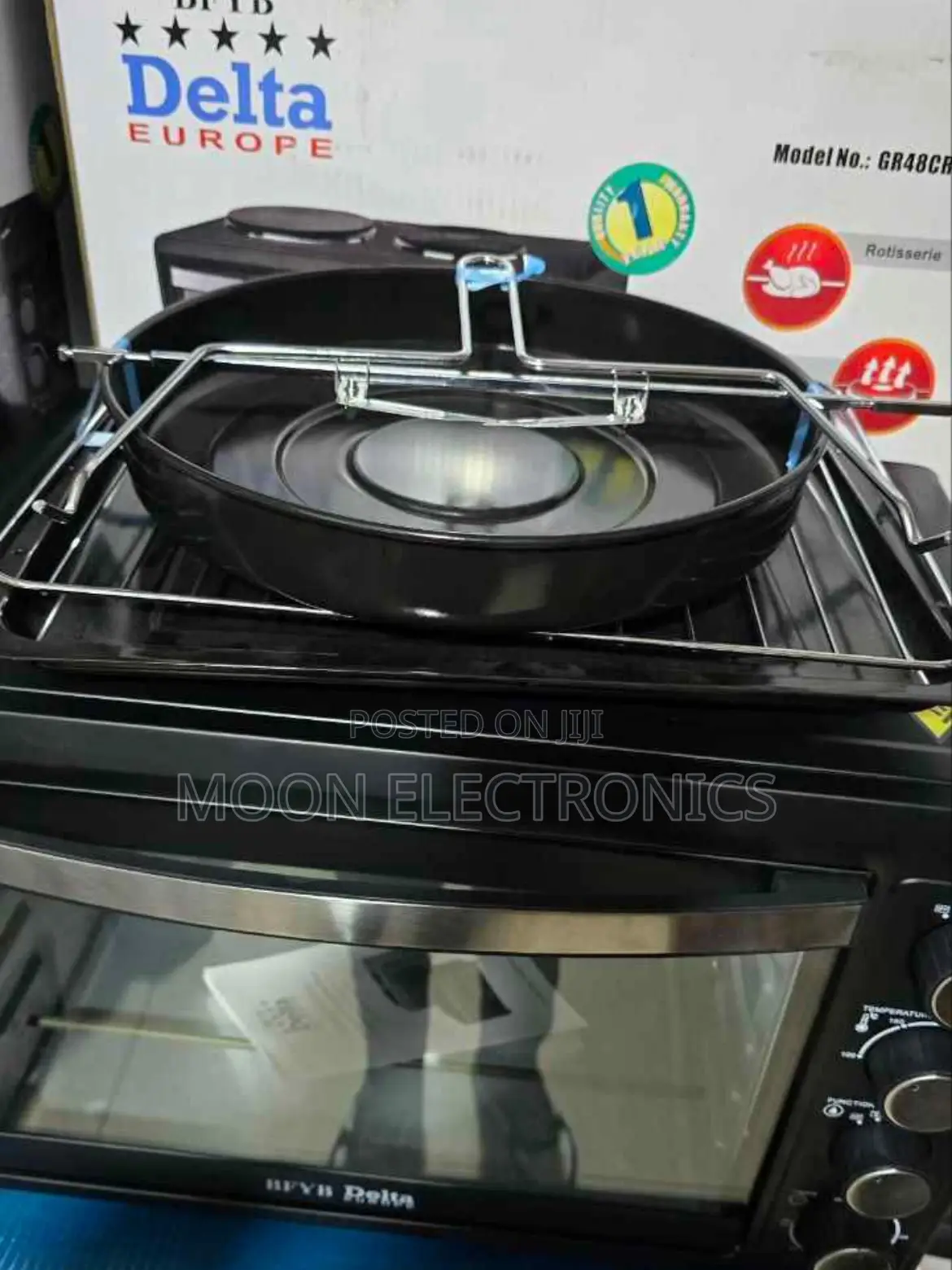  Delta Mini Oven With 2 Plates – Compact Multi-Functional! 