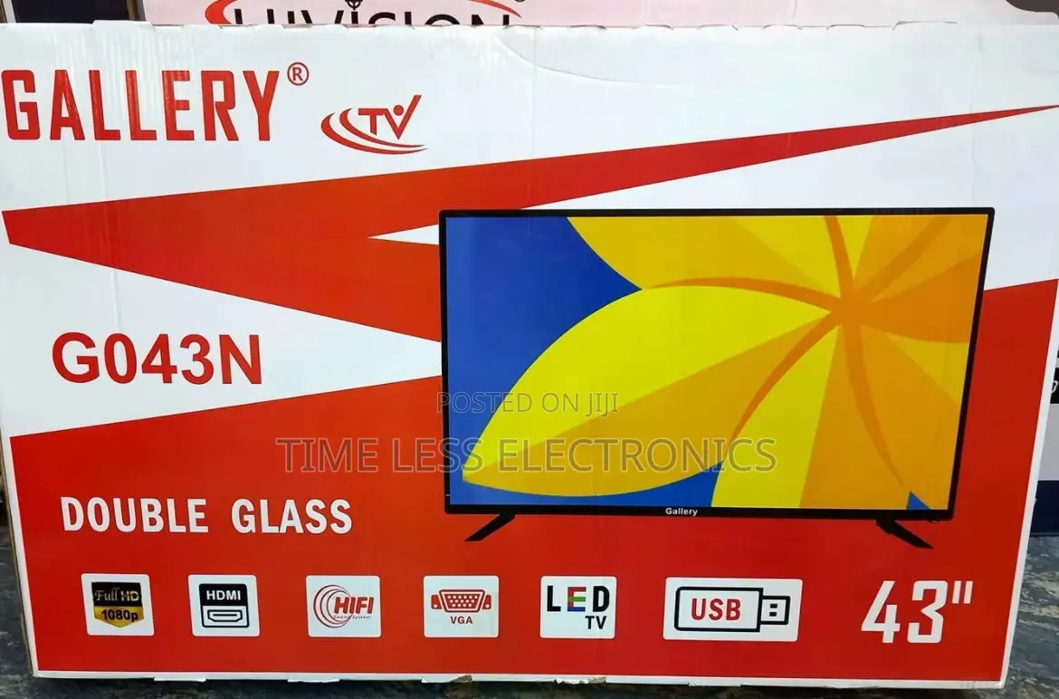 Gallery 43” Smart Android Tv – Crystal Clear Entertainment!