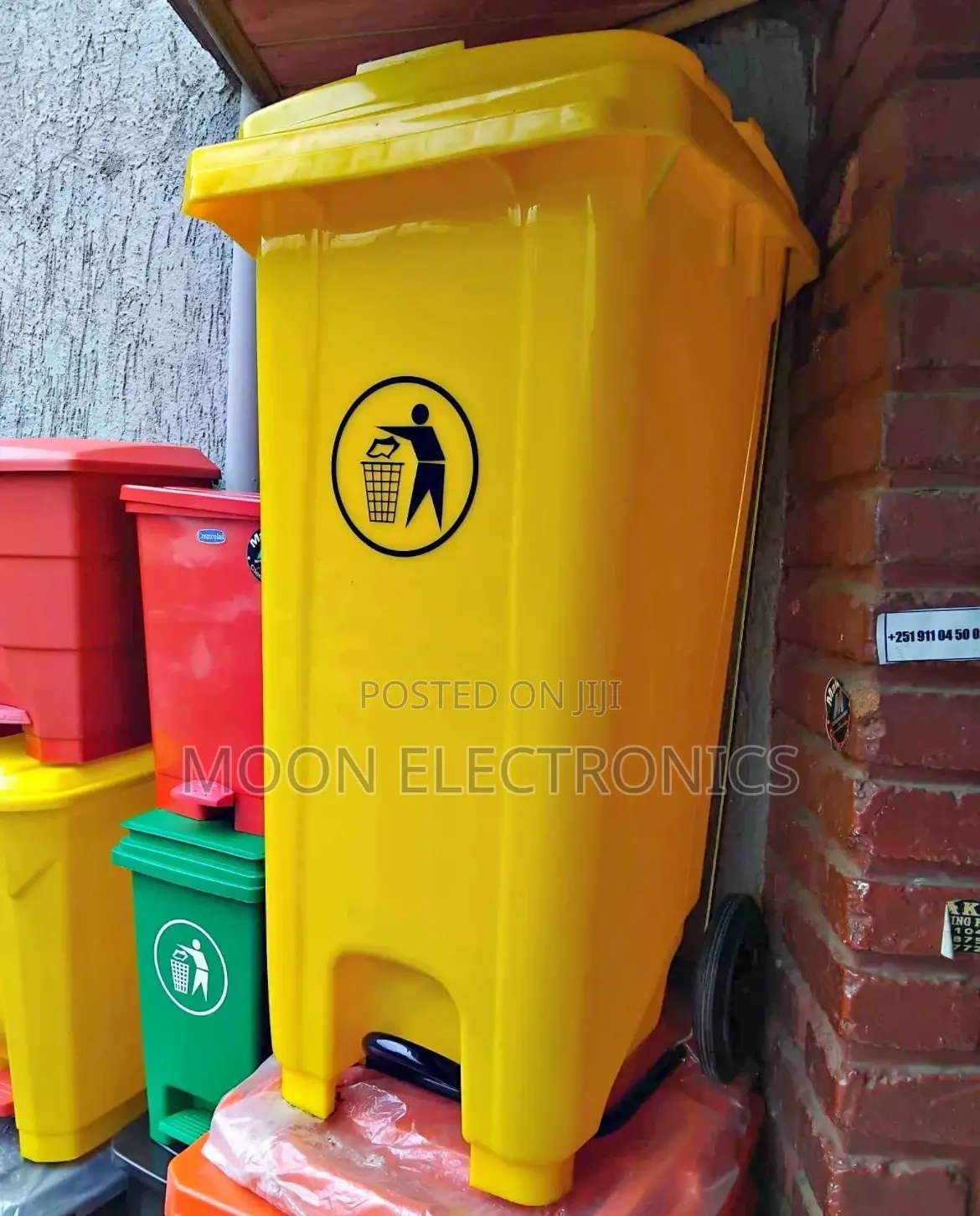 120l Trash Box – Durable Spacious Garbage Bin