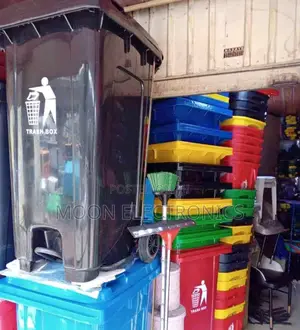 Photo - 120l Garbage Bin – Strong Reliable Waste Solution!