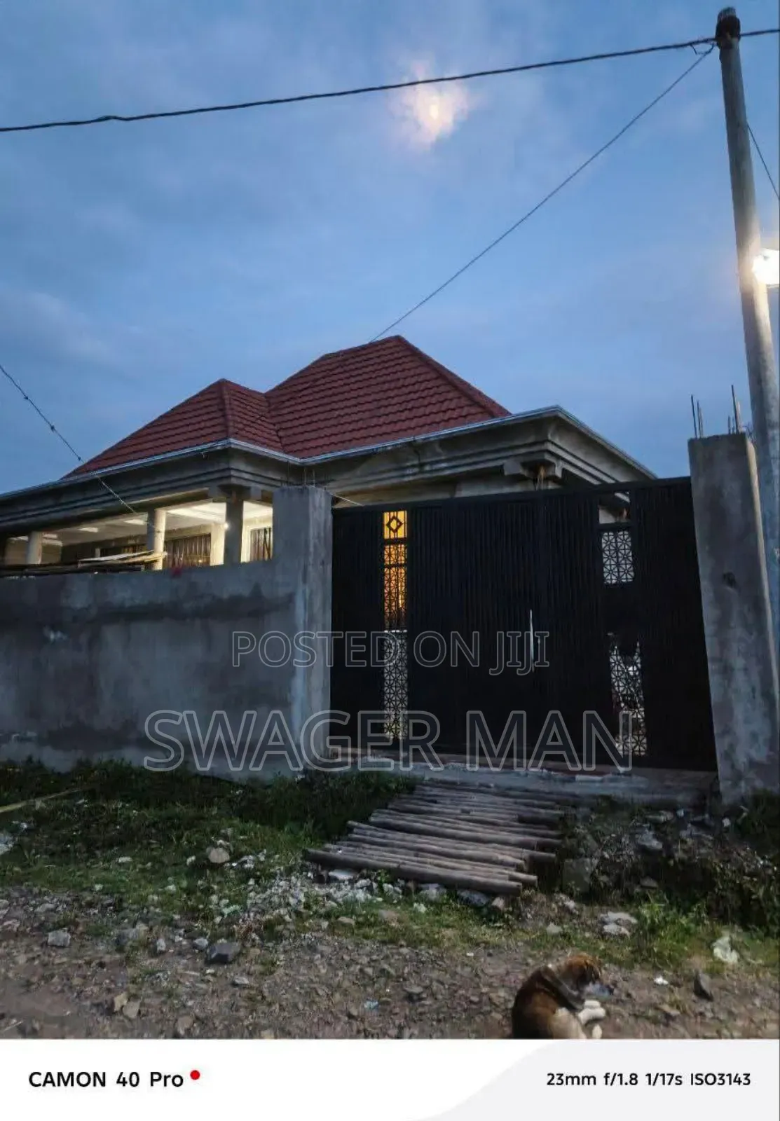 Furnished 5bdrm Villa in Tafo, Yeka for sale