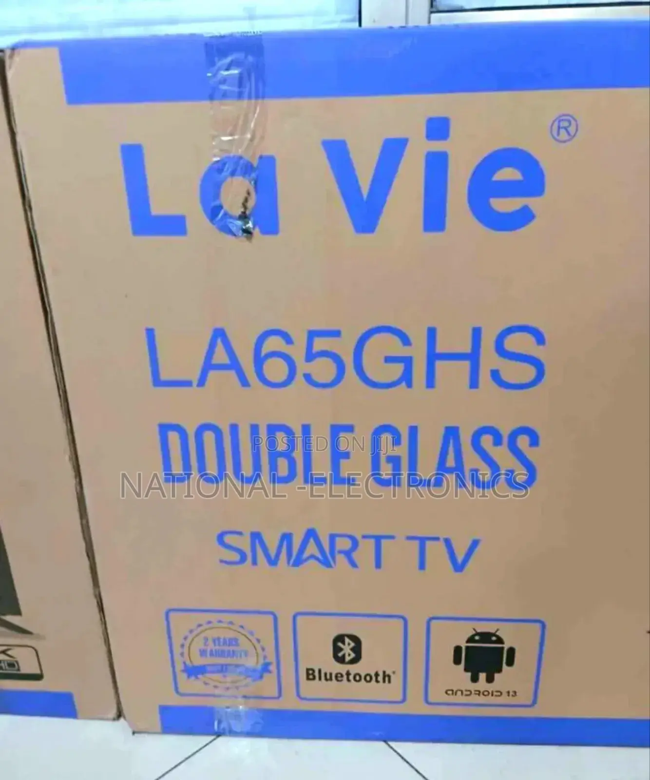 La Vie 65 Inch Tv Smart Android 13.0 New 2025 Tv