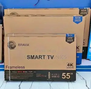 Photo - Bravia 55 Inch Tv Original Sony Product New 2025 Tv New Price