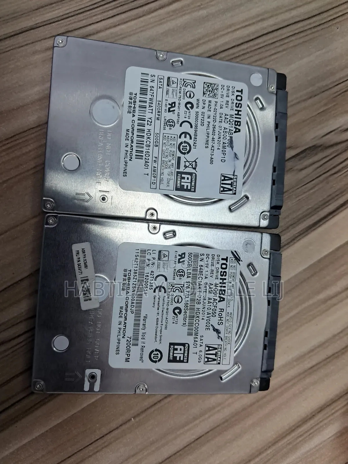 Laptop Hard Disks