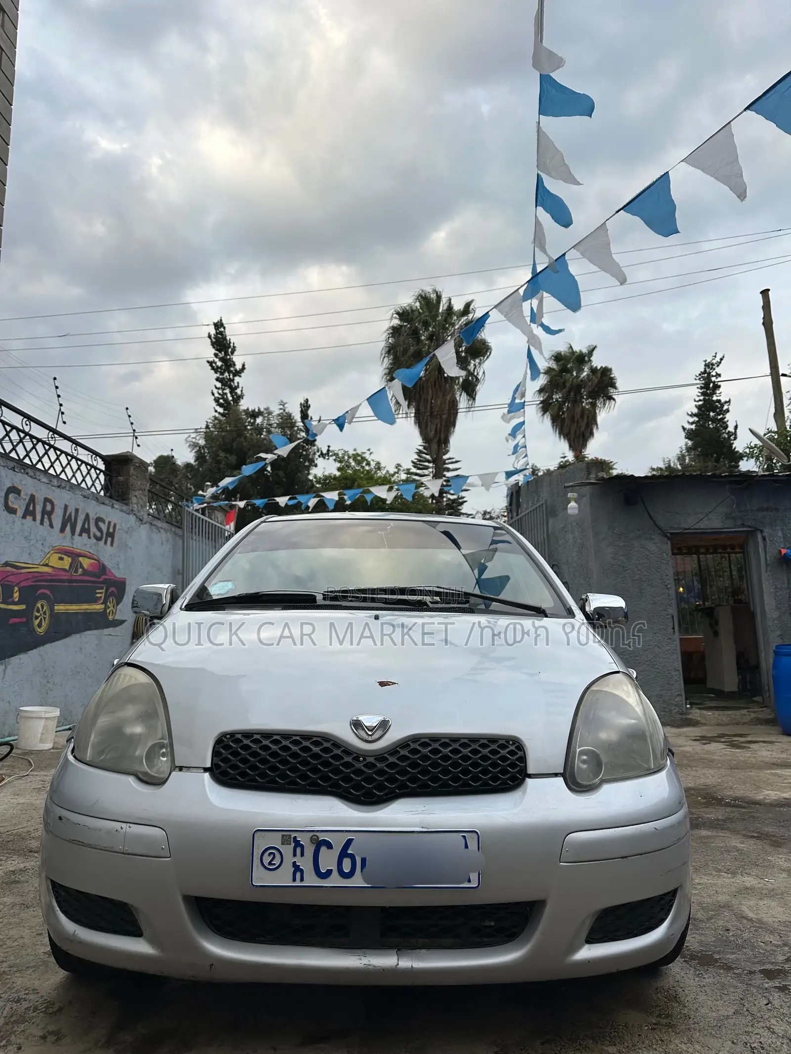 Toyota Vitz 1.0 FWD 3dr 2004 Silver