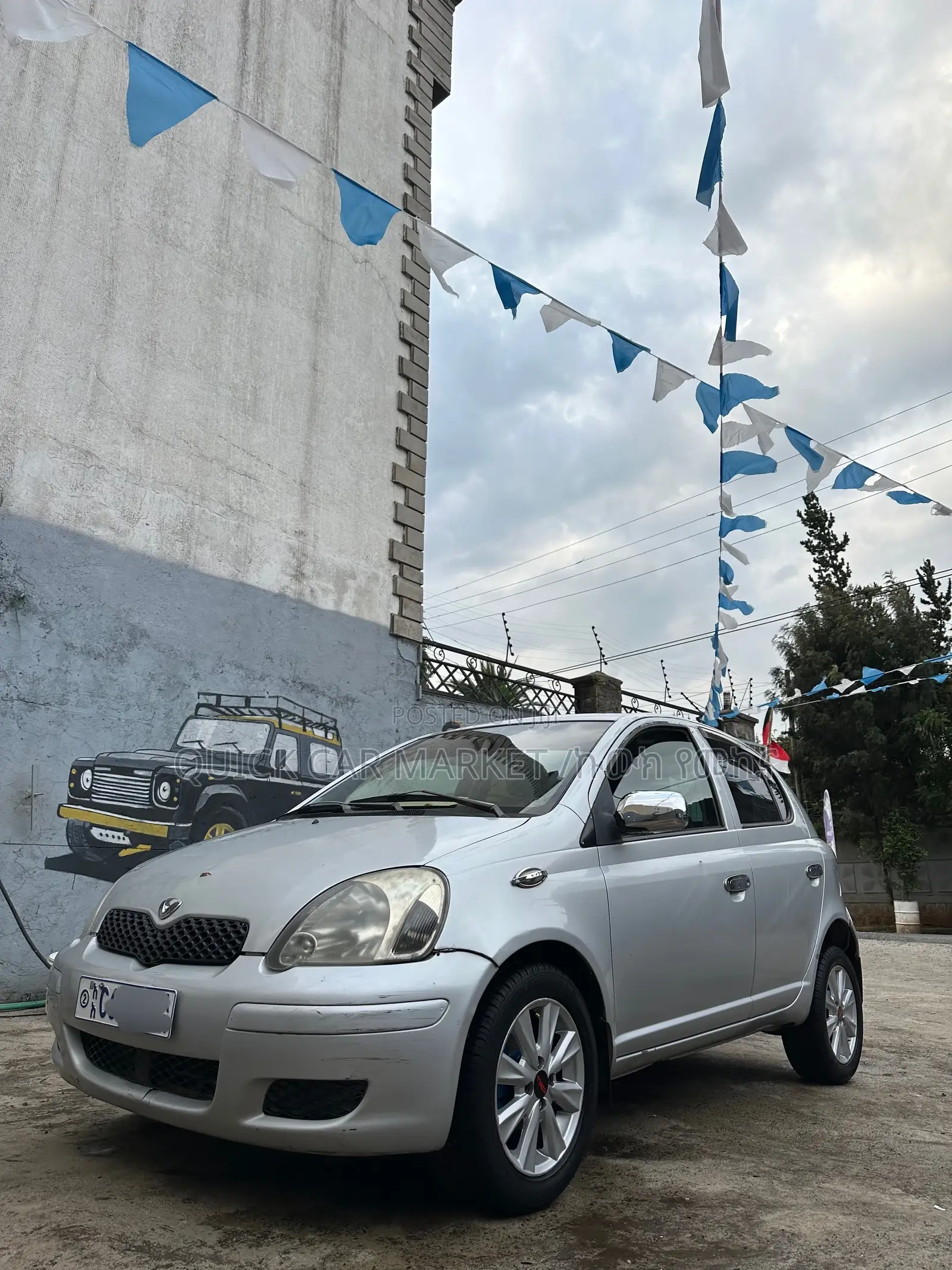 Toyota Vitz 1.0 FWD 3dr 2004 Silver