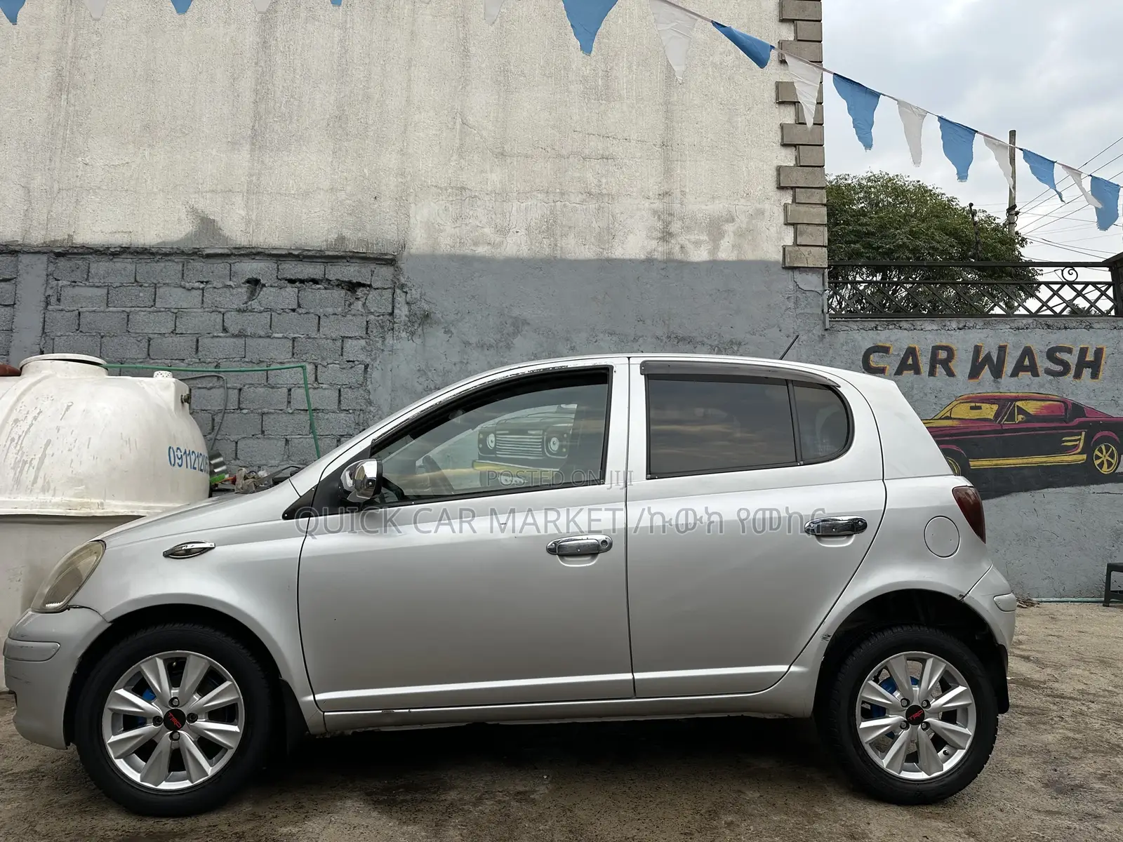Toyota Vitz 1.0 FWD 3dr 2004 Silver