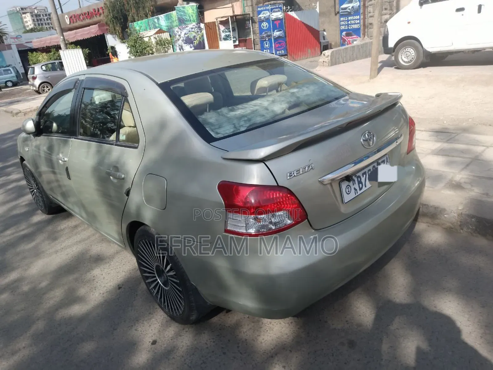 Toyota Belta 2007 Gold