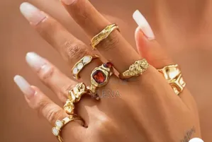 Photo - Golden Women's Ring Set