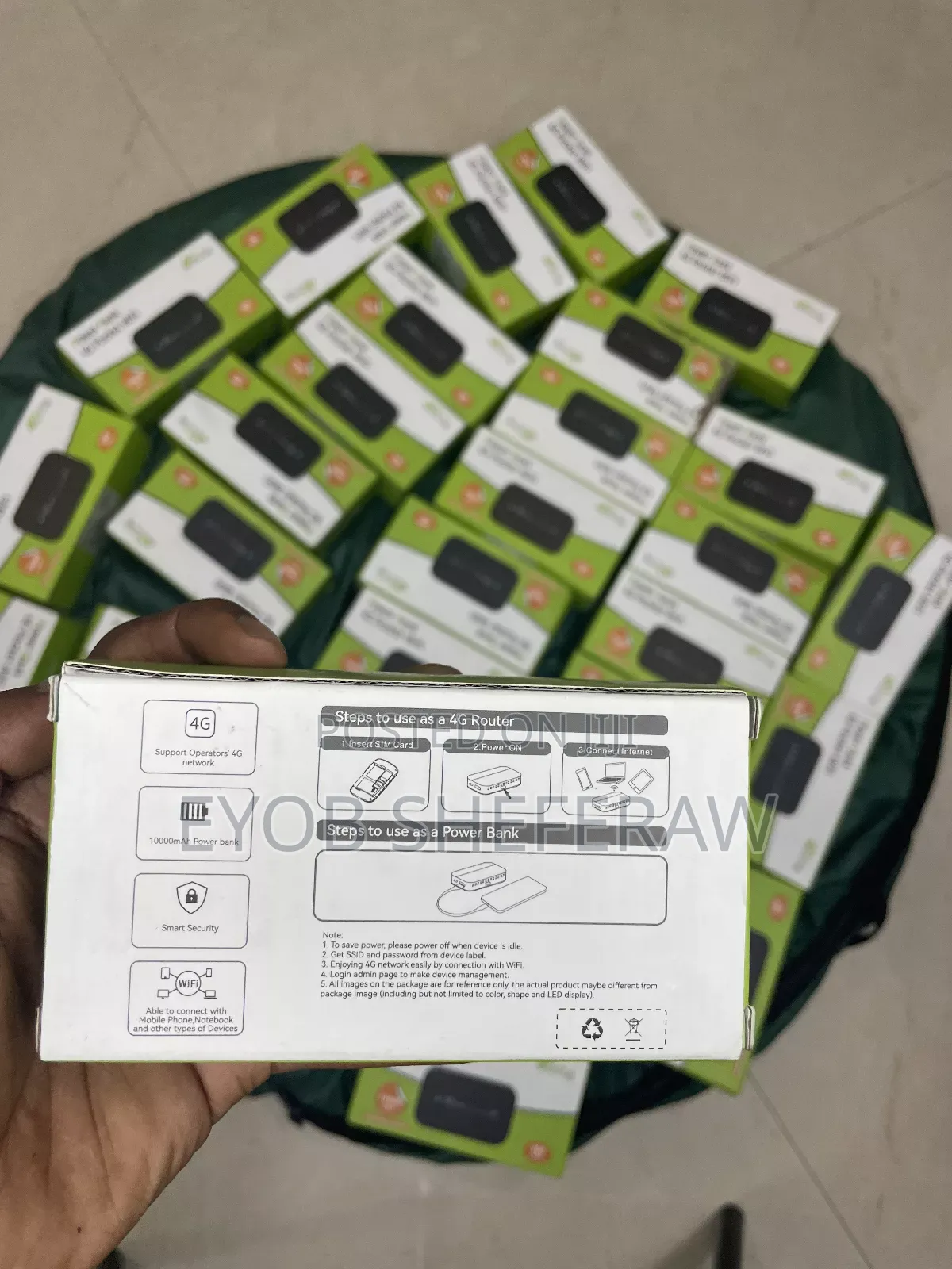 Power Bank With Wifi Pod