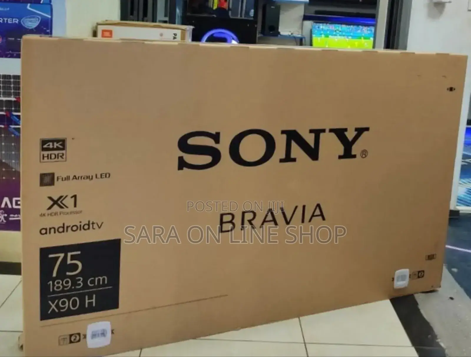 Sony Bravia 75" New 2025