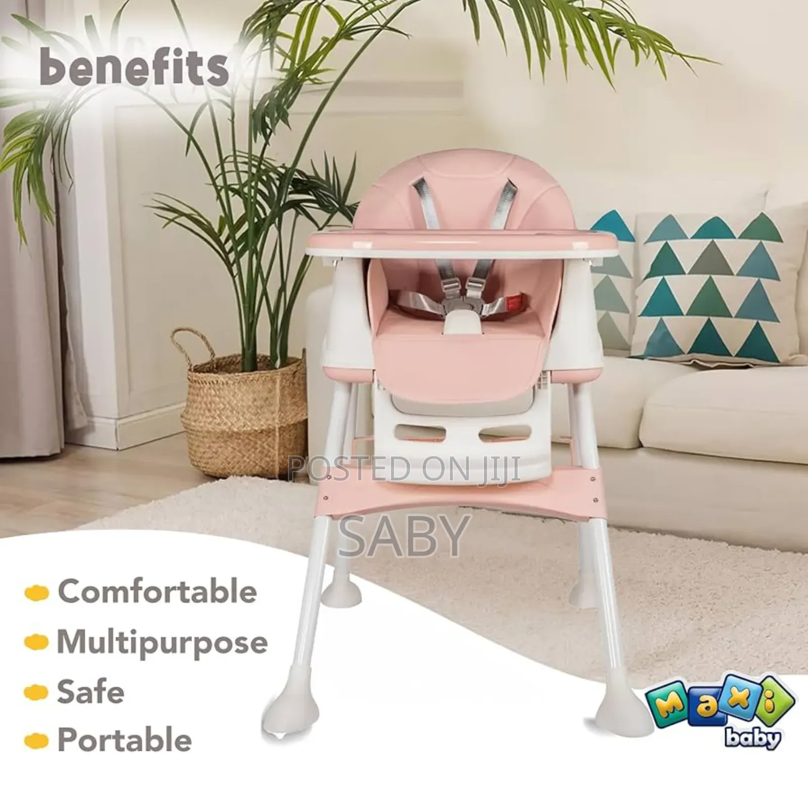 Adjustable Height Feeding Chair