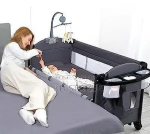 Photo - High Quality Foldable Multifunctional Baby Bed