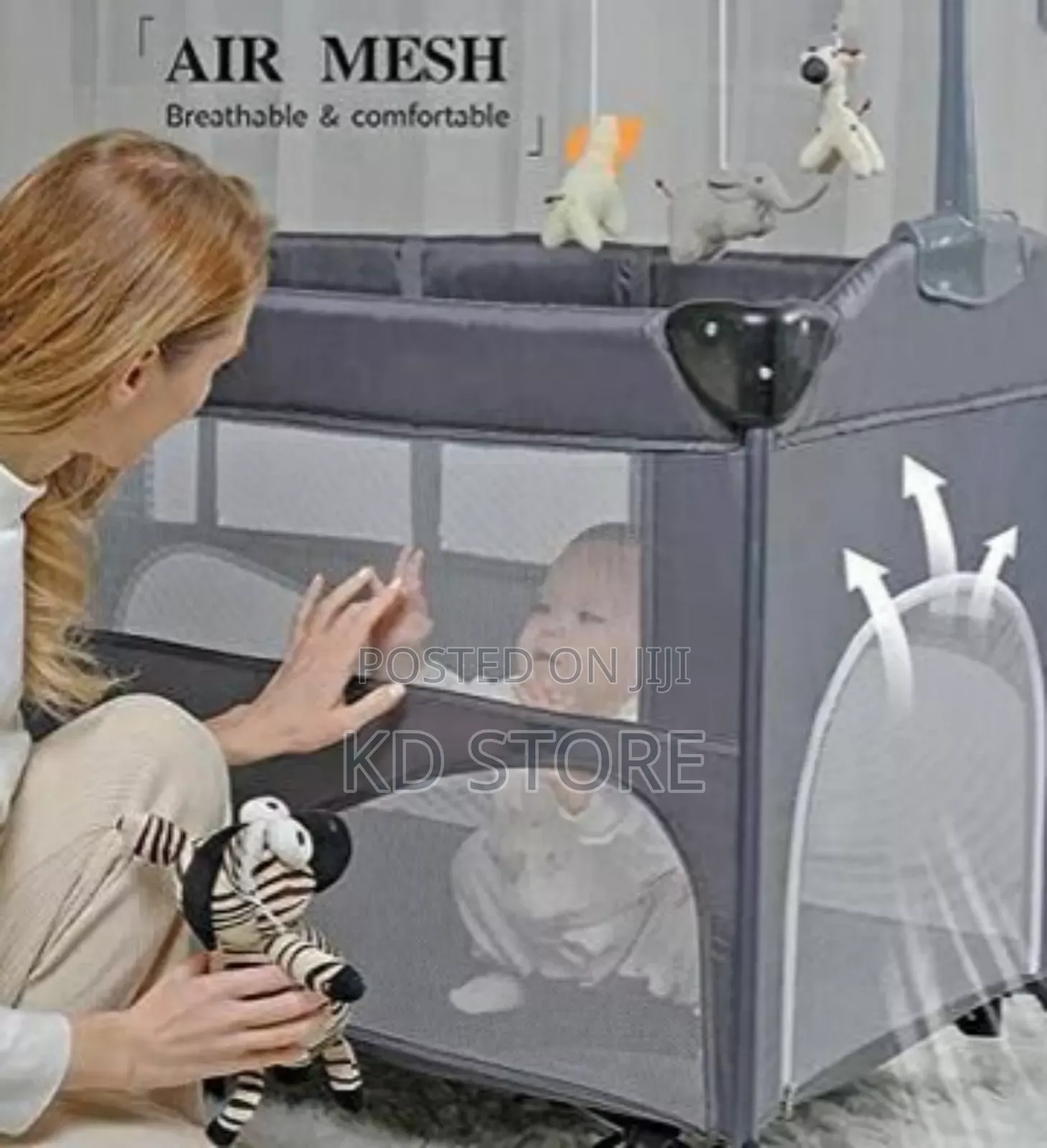 High Quality Foldable Multifunctional Baby Bed