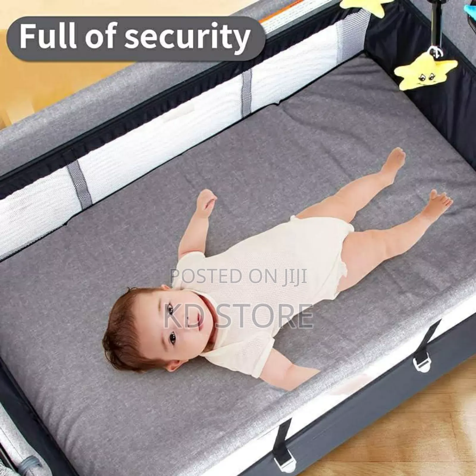 High Quality Foldable Multifunctional Baby Bed
