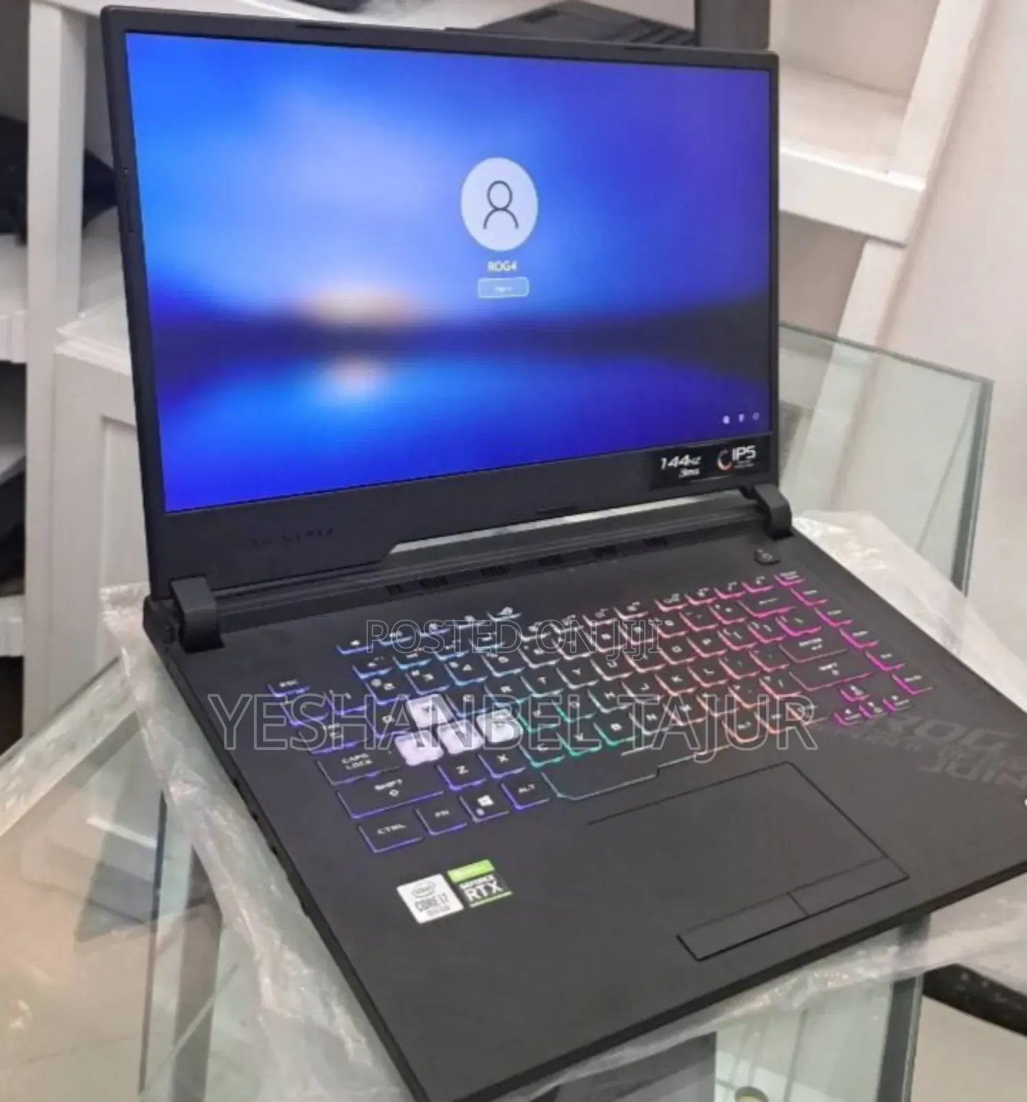 New Laptop Asus ROG Strix G15 16GB Intel Core I7 SSD 512GB