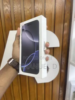 New Apple iPhone 16 Pro Max 256 GB Black