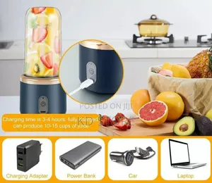 Wireless Portable Juicer With Extra Cup