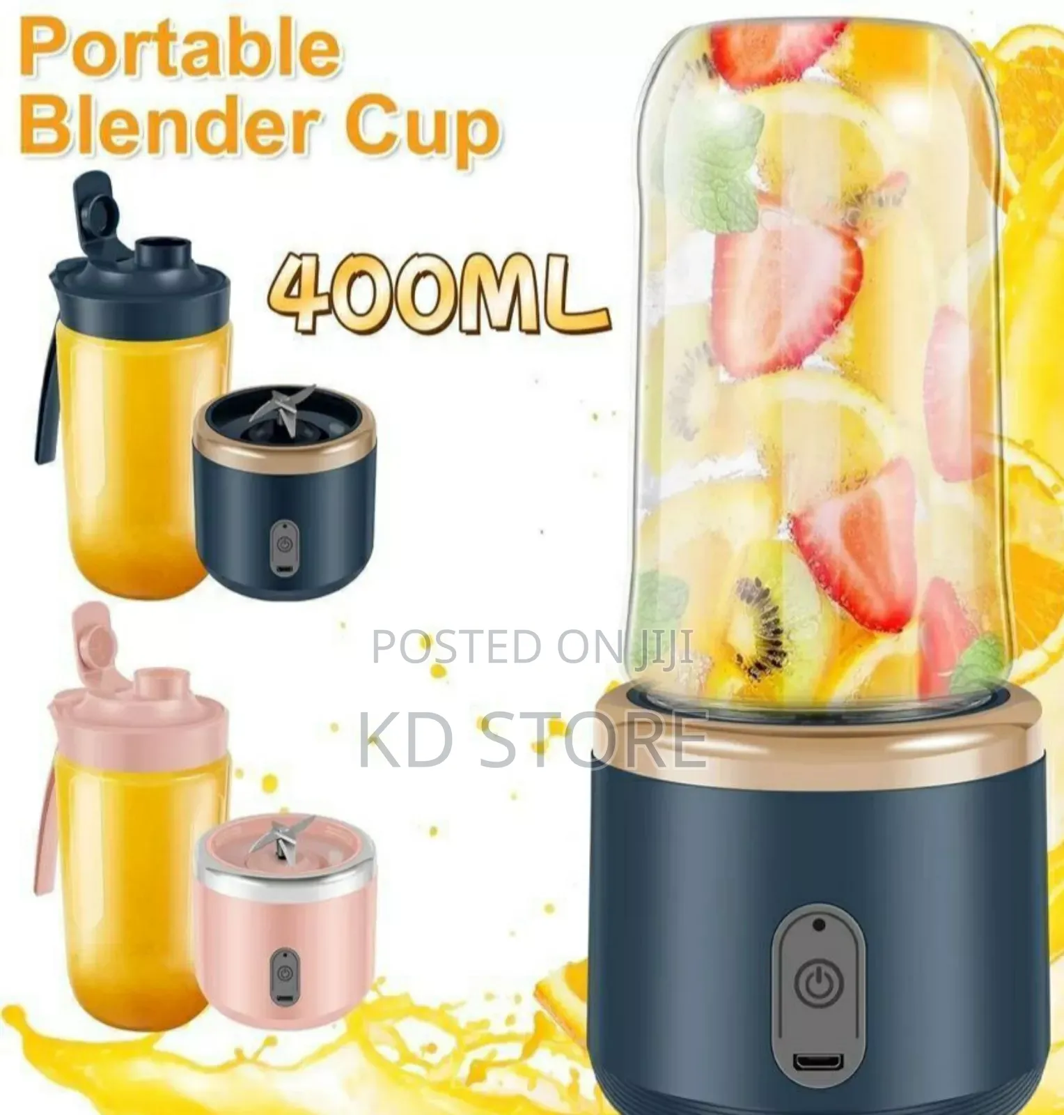 Wireless Portable Juicer With Extra Cup