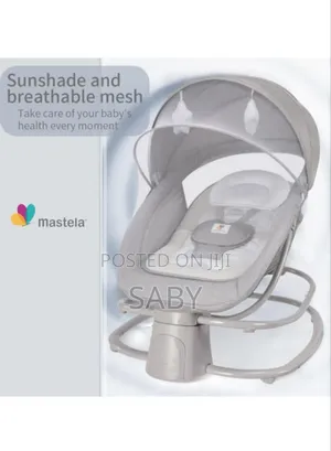 Photo - Gray Bassinet Swing