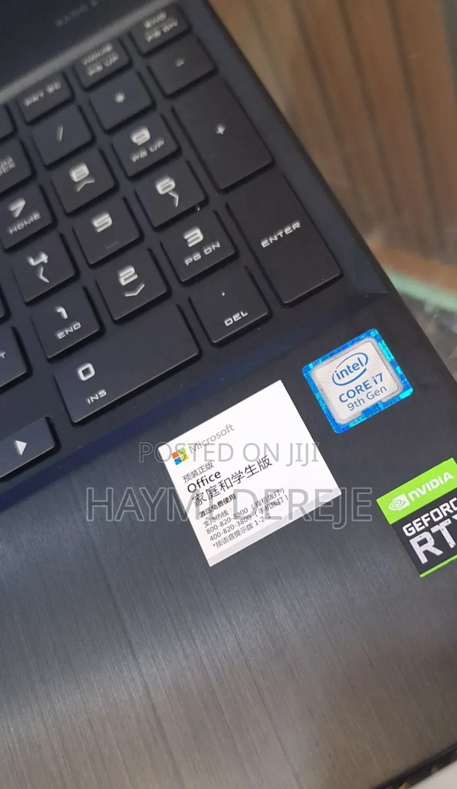 New Laptop HP Omen 15 16GB Intel Core I7 SSD 512GB