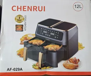Photo - Digital Air Fryer Double Drawer|12
Liters