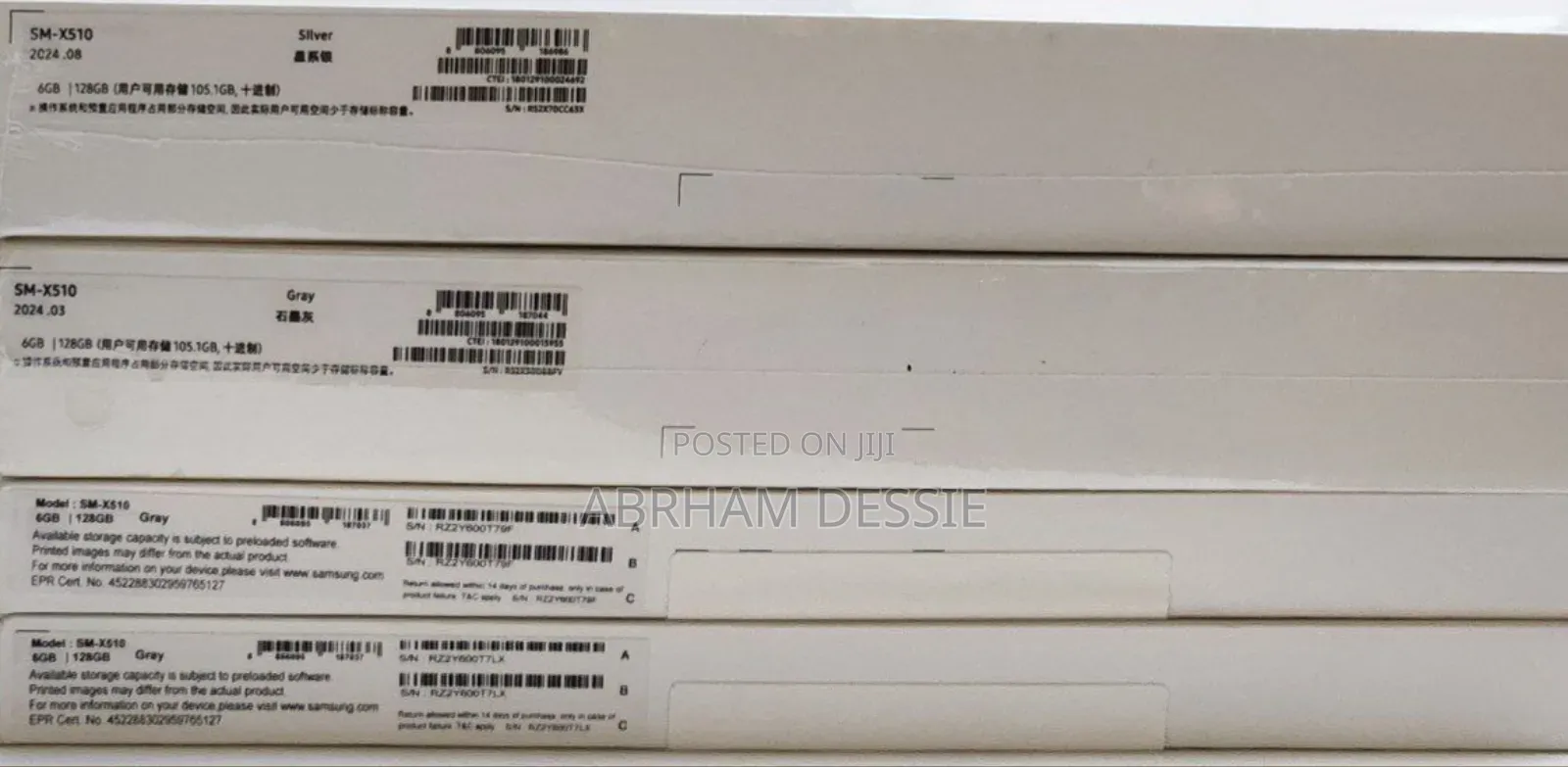 New Samsung Galaxy Tab S9 FE 128 GB