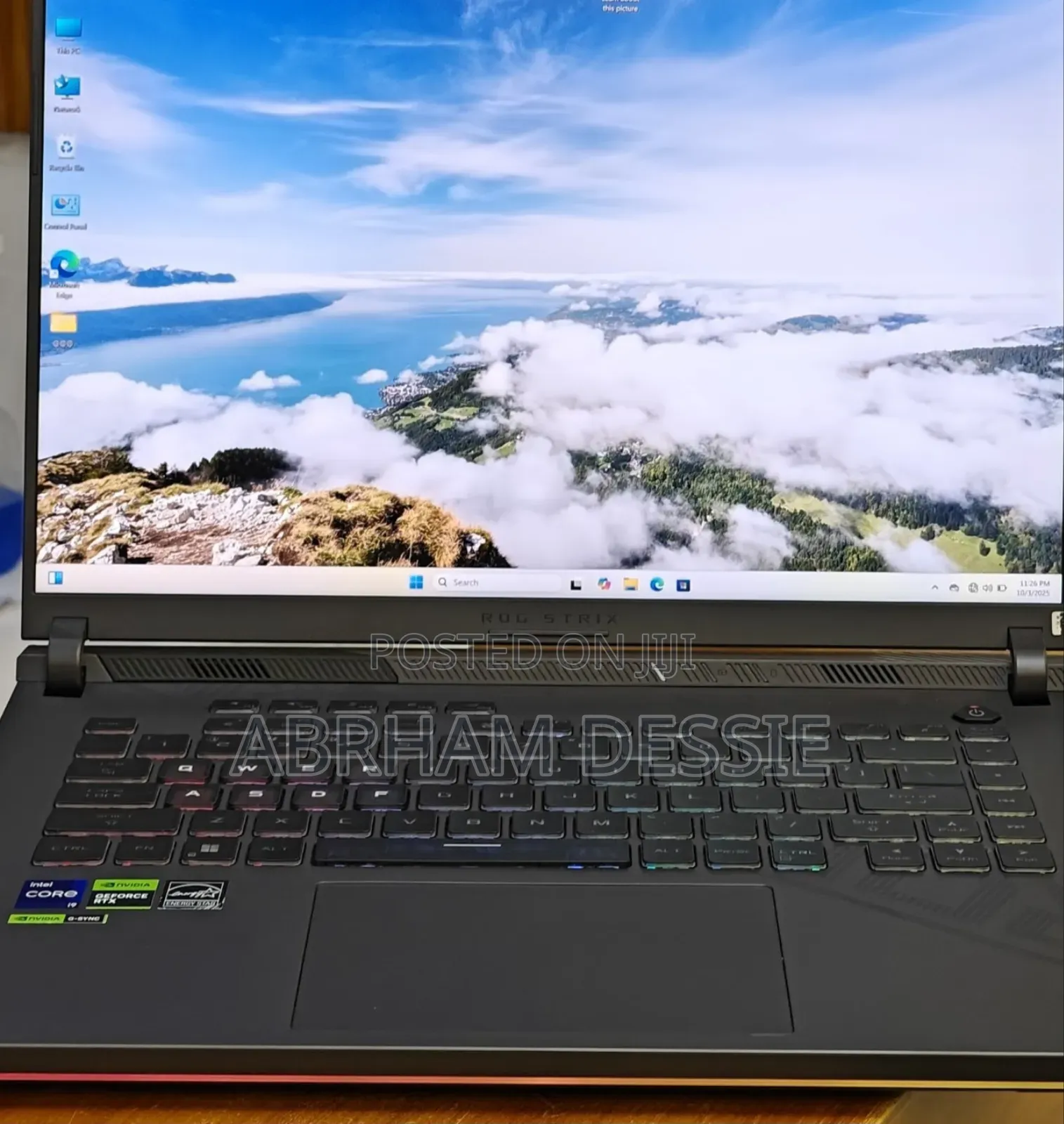 New Laptop Asus 16GB Intel Core I9 SSD 1T