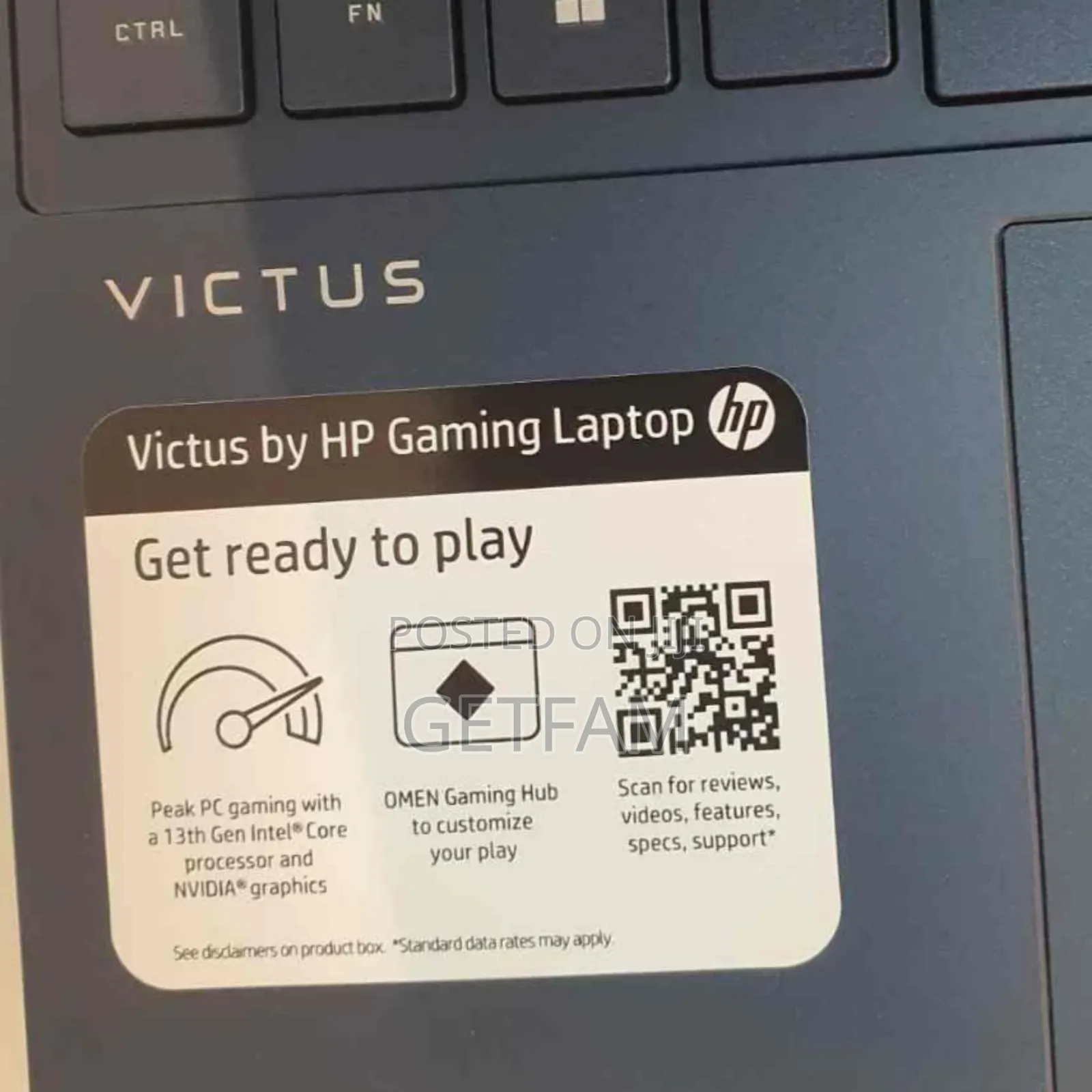 New Laptop HP Victus 15 16GB Intel Core I5 SSD 512GB