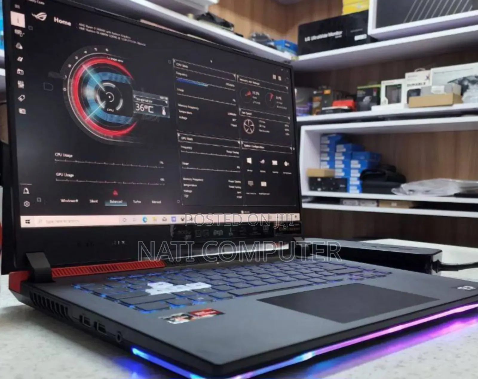 New Laptop Asus ROG Strix G15 16GB Intel Core Ultra 9 SSD 512GB